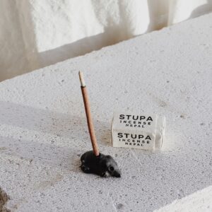 Podstawka do kadzidełek Animals Spirit – mysz, Stupa Incense