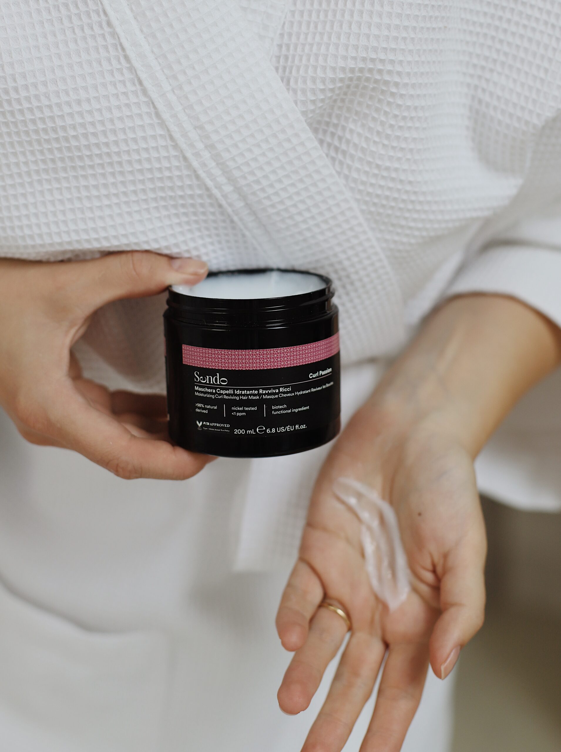 Nawilżająca maska do włosów kręconych Curl Passion Sendo 200ml