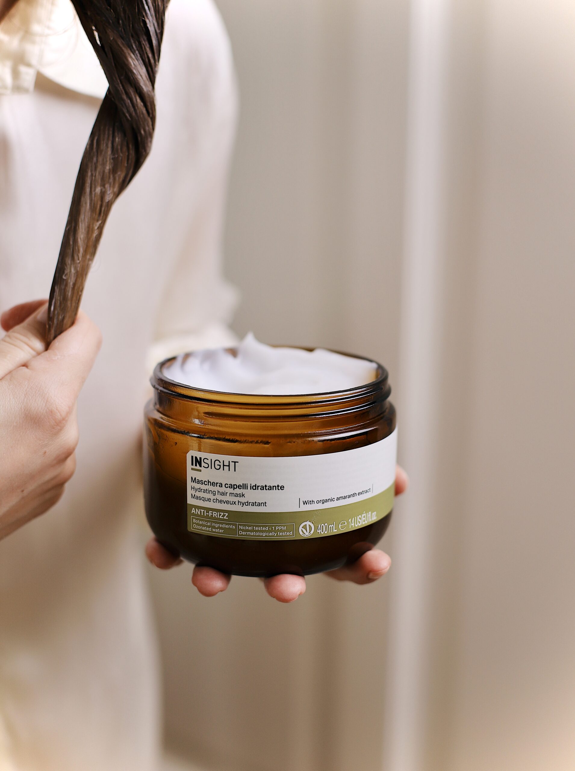 maska insight, maska anti-frizz insight 400ml