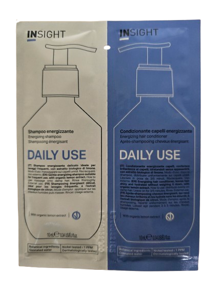 szampon, odżywka daily use insight, próbka
