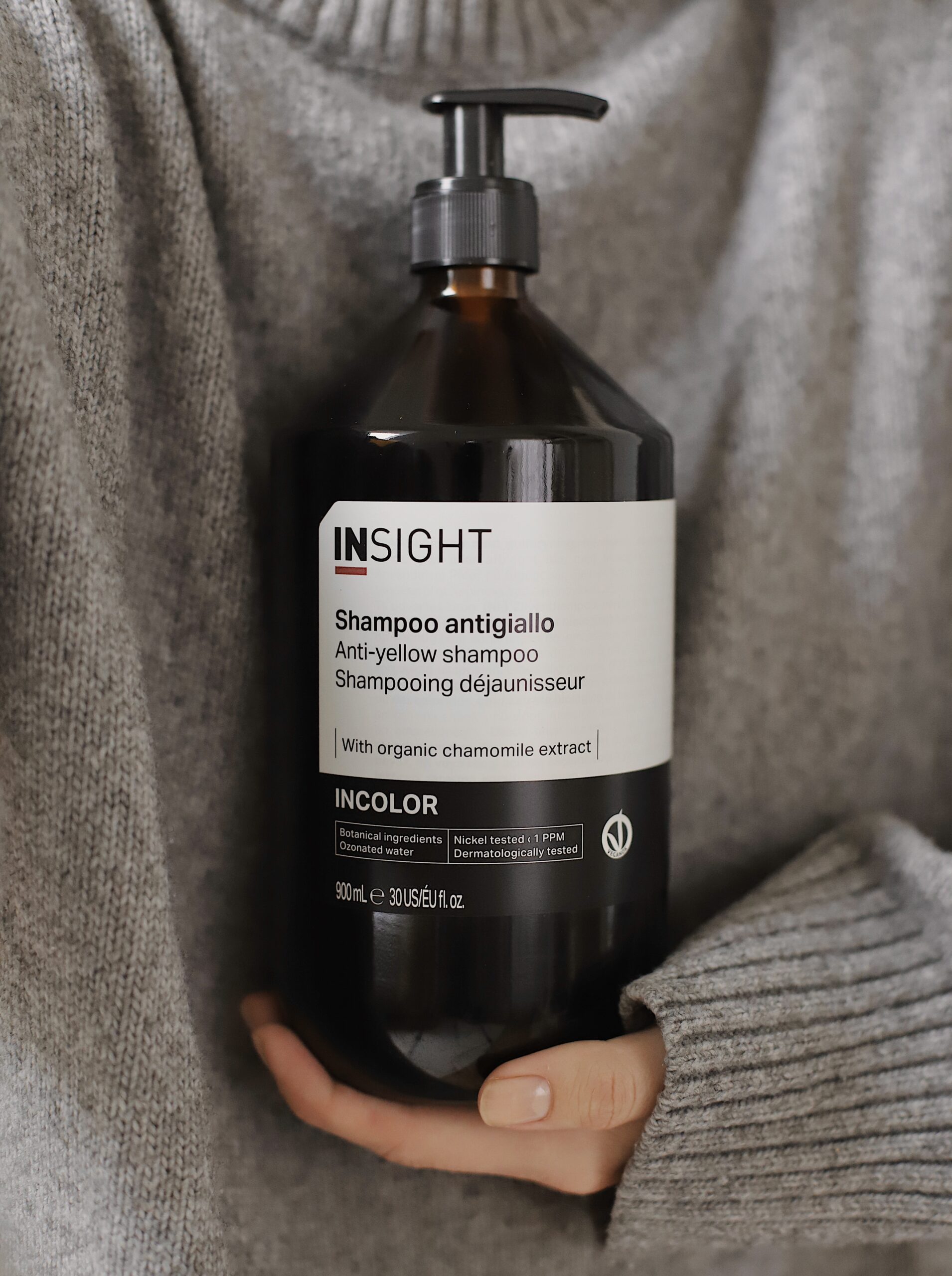 szampon insight 900ml, szampon anti-yellow insight 900ml