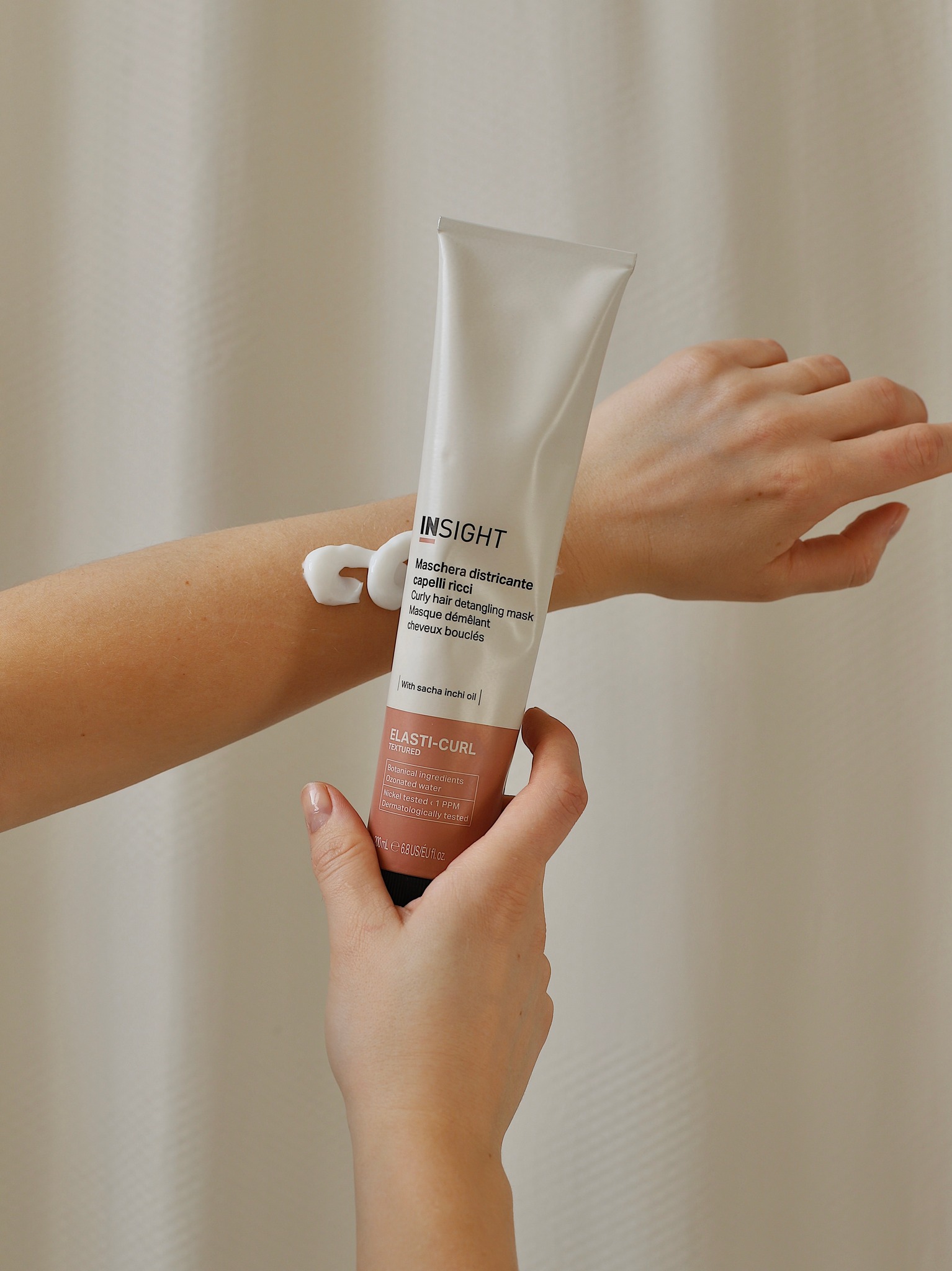 Maska do włosów kręconych 200ml INSIGHT ELASTI-CURL