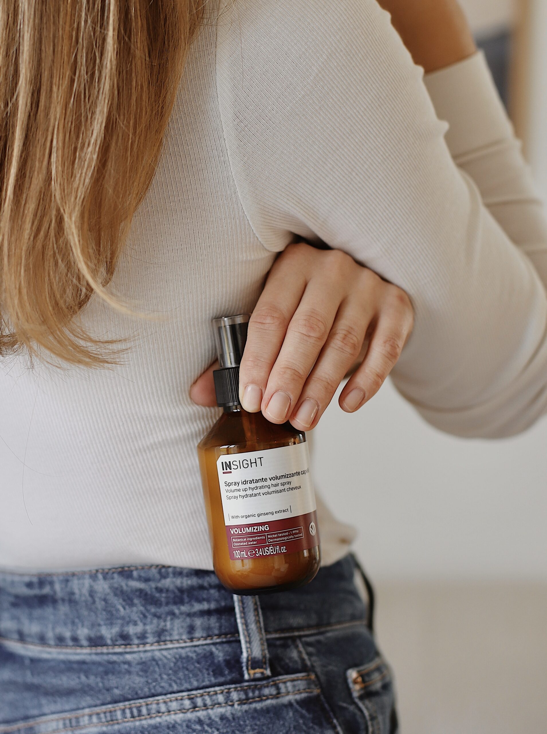 Odżywka nawilżająca do włosów cienkich, bez spłukiwania 100ml INSIGHT VOLUMIZING