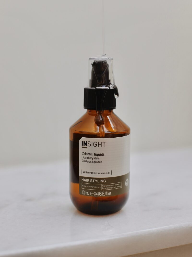Serum silikonowe ciekłe kryształki nawilżające włosy 100ml INSIGHT STYLING LIQUID CRYSTALS