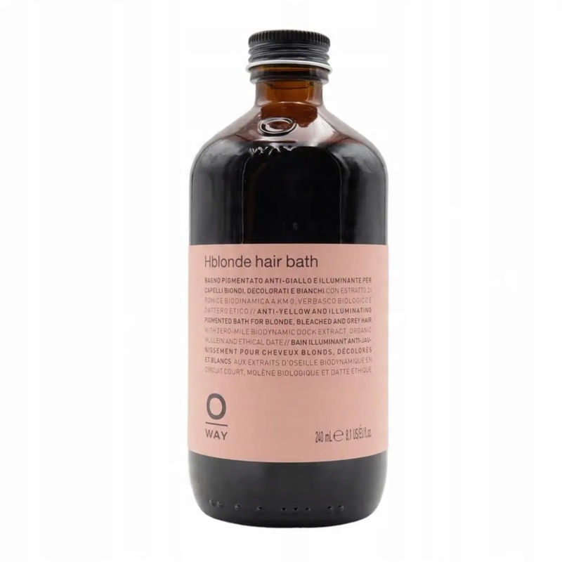 Hblonde hair bath - szampon do włosów blond i rozjaśnianych 240ml OWAY