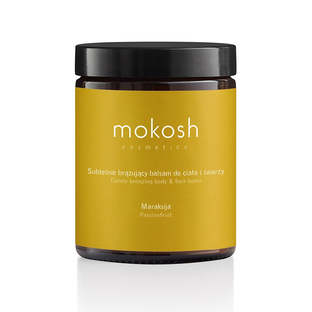 Mokosh Balsam subtelnie brązujący do ciała i twarzy Marakuja 180 ml