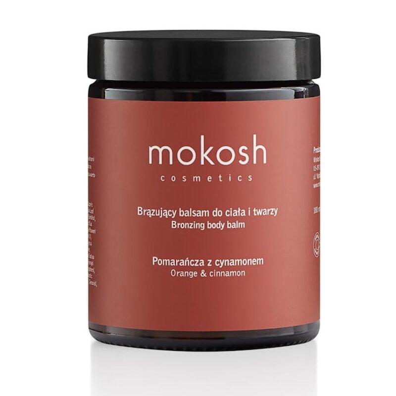 Mokosh Brązujący balsam do ciała i twarzy Pomarańcza z Cynamonem 180 ml