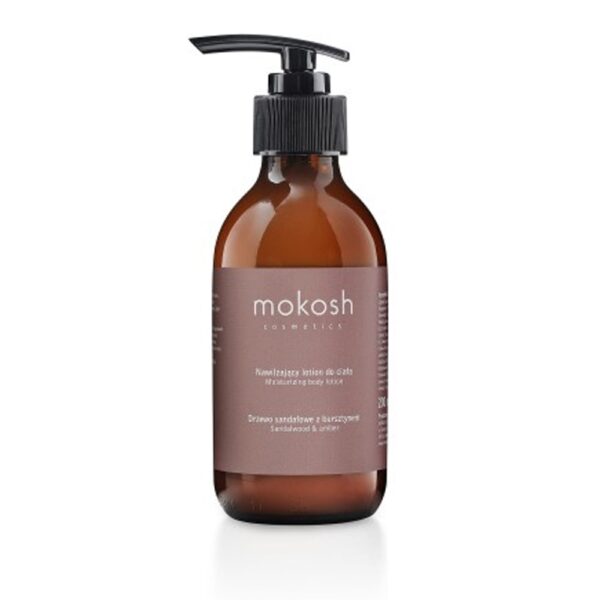 Mokosh Lotion do ciała Drzewo sandałowe z Bursztynem 200 ml