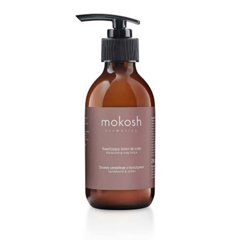 Mokosh Lotion do ciała Drzewo sandałowe z Bursztynem 200 ml